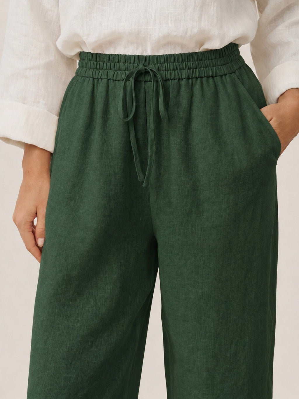 100% Linen Classic Pants LYON