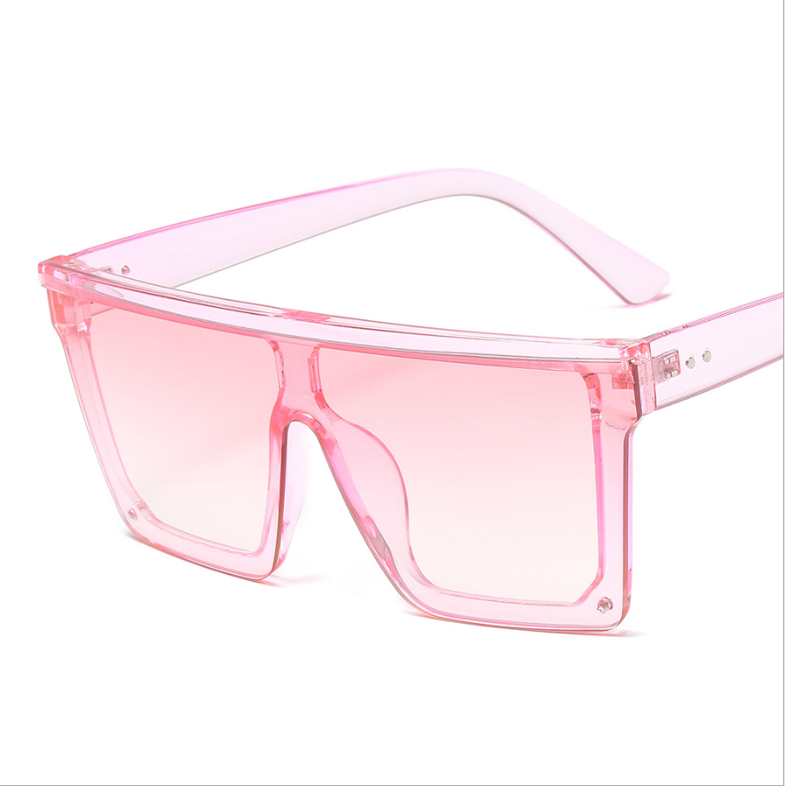 Vintage Women Black Sunglasses Oversized Square Classic Shaped Trendy Sunglasses Luxury Leopard Big Frame Style Sun Glasses For Female Fashion UV Protection Flat Lens Shades