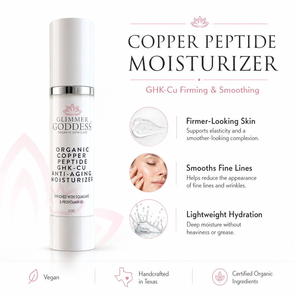 Organic Copper Peptide Moisturizer – Firming & Smoothing