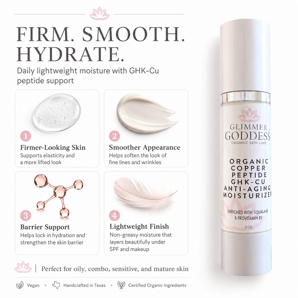 Organic Copper Peptide Moisturizer – Firming & Smoothing