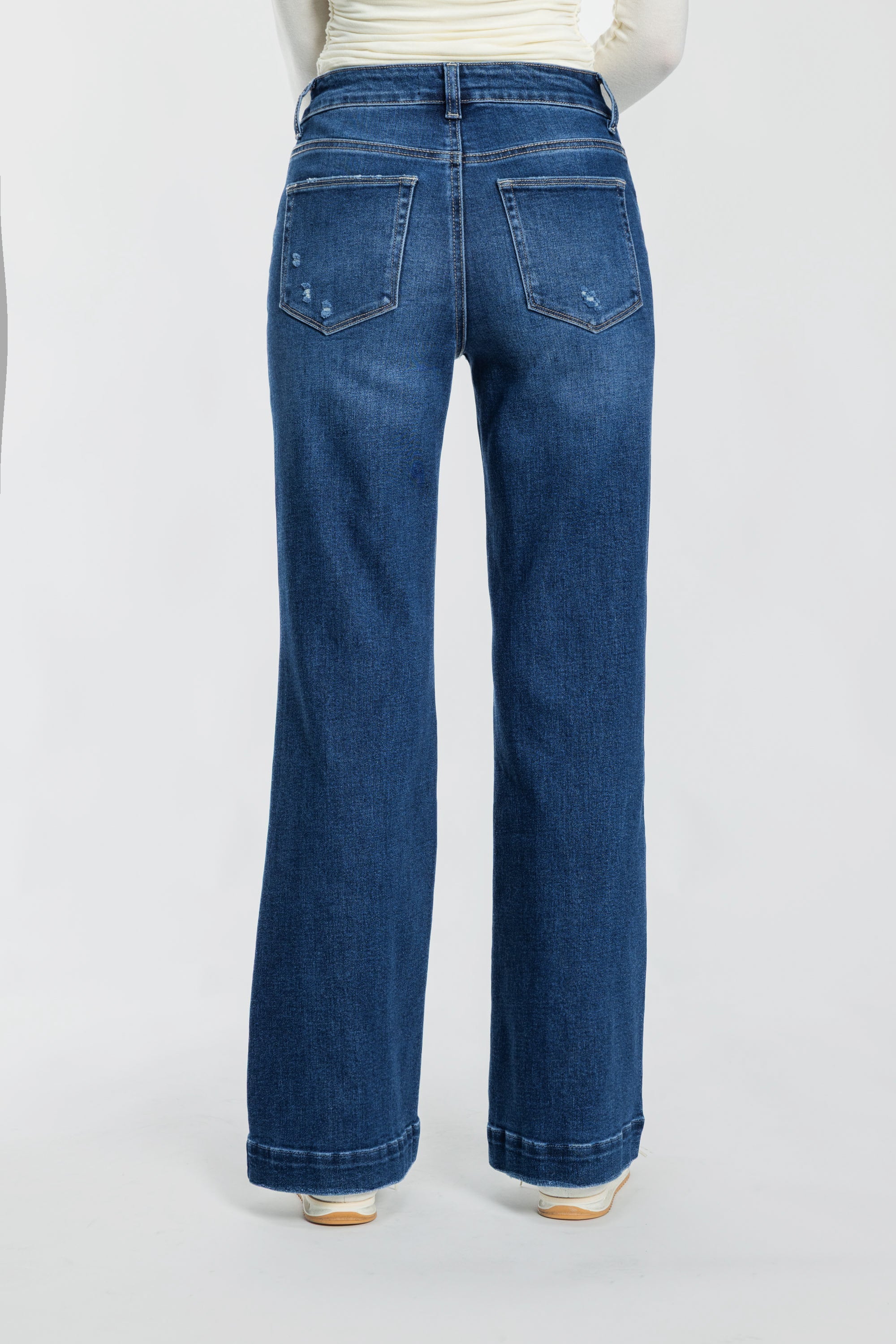 High Rise Wide Leg Jeans