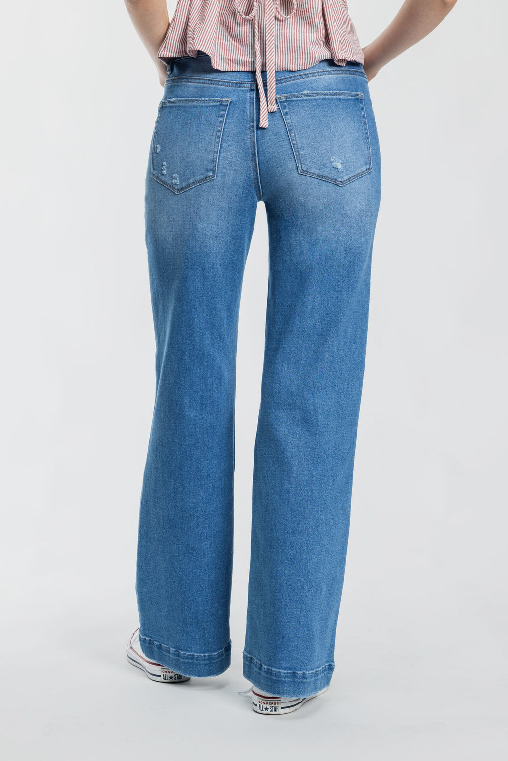 High Rise Wide Leg Jeans