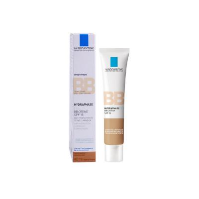 La Roche Posay Hydraphase BB Cream Medium SPF 15 - Hydrating Makeup for Uneven Skin Tone, 40ml