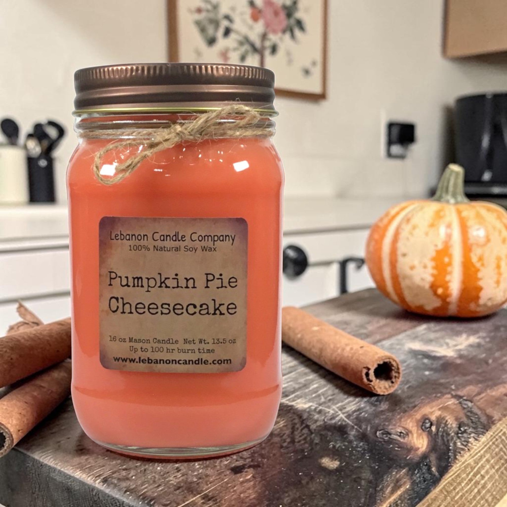 Pumpkin Pie Cheesecake Candle