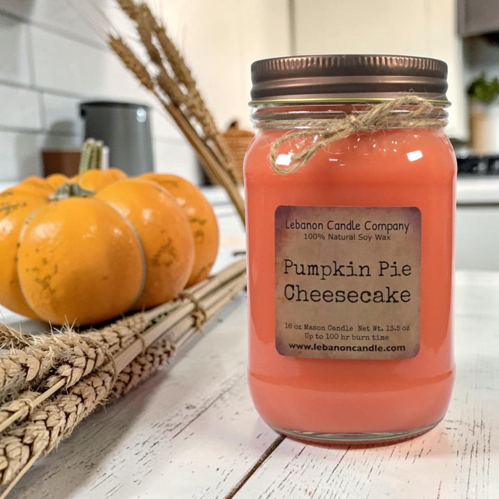 Pumpkin Pie Cheesecake Candle