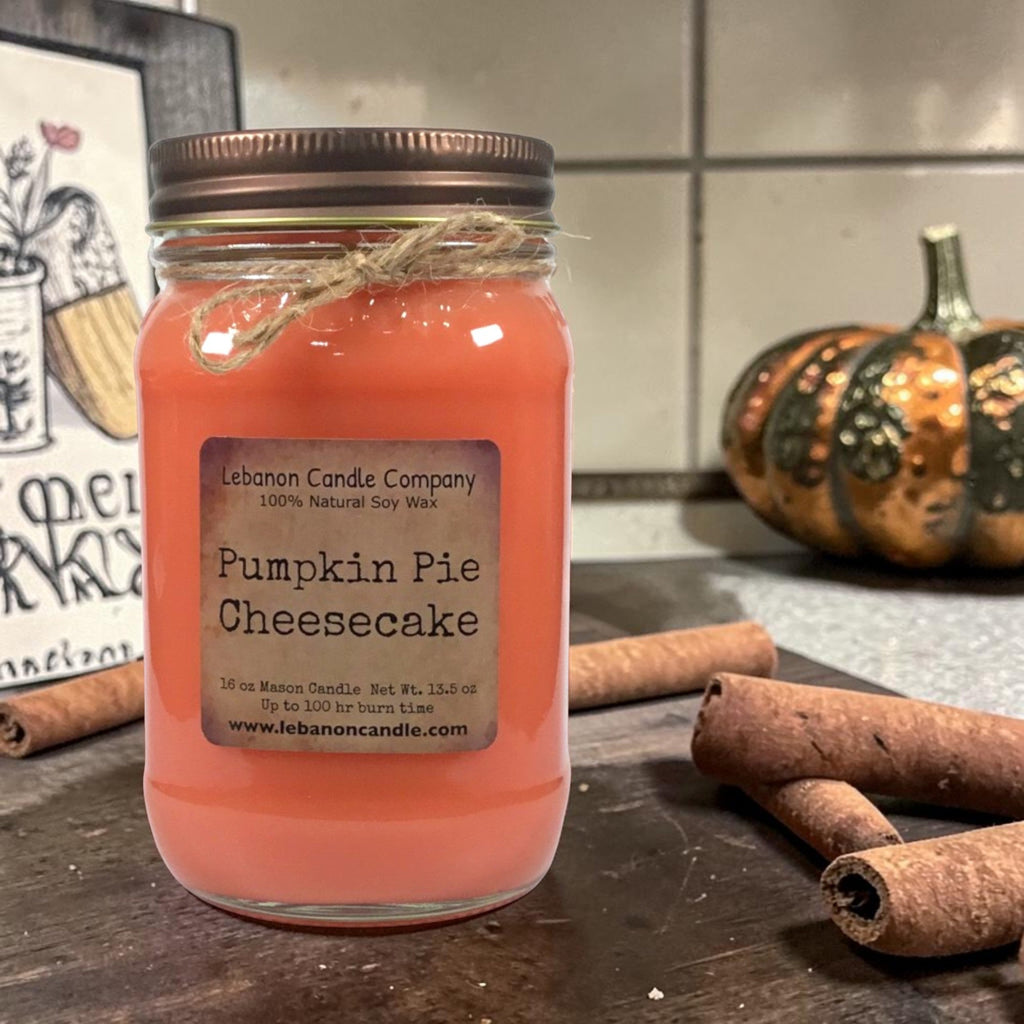 Pumpkin Pie Cheesecake Candle