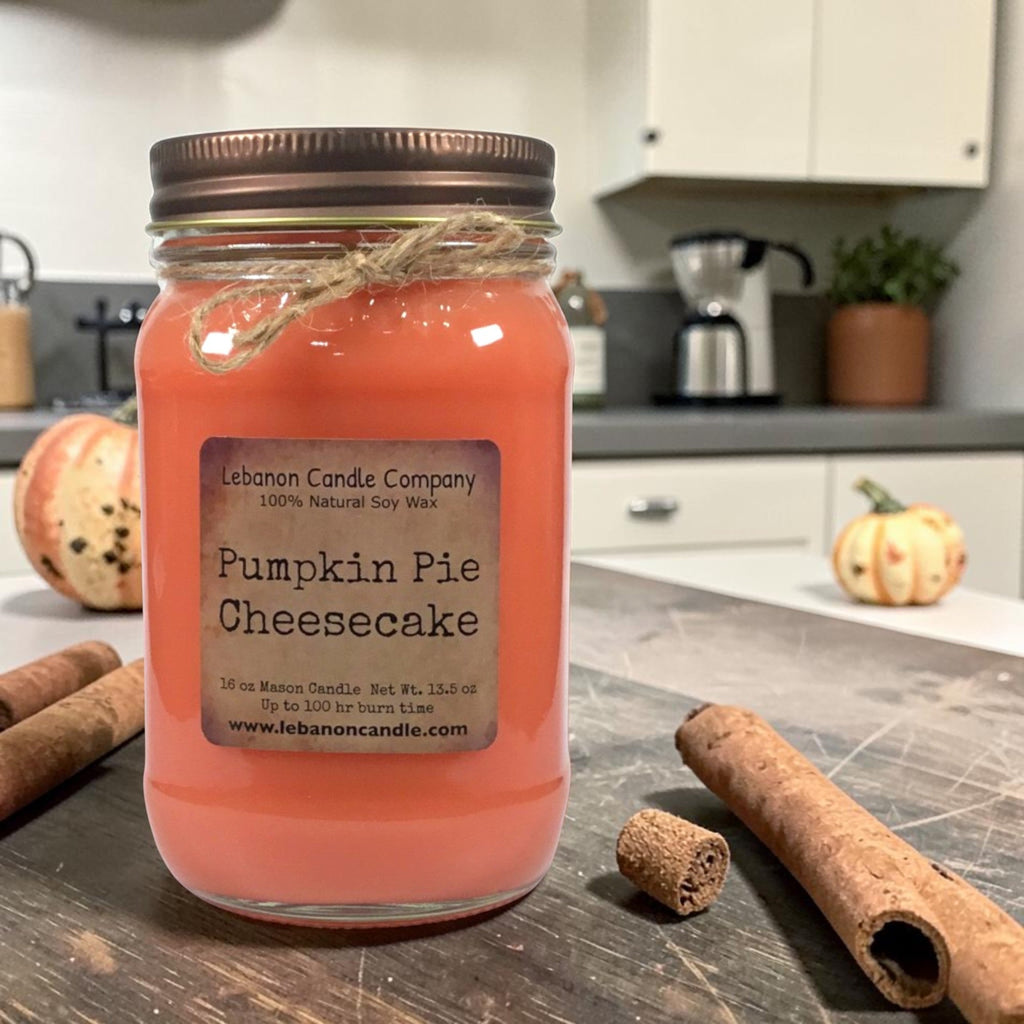 Pumpkin Pie Cheesecake Candle