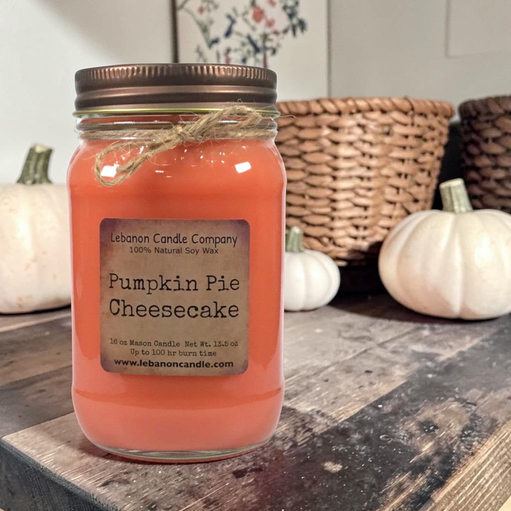 Pumpkin Pie Cheesecake Candle