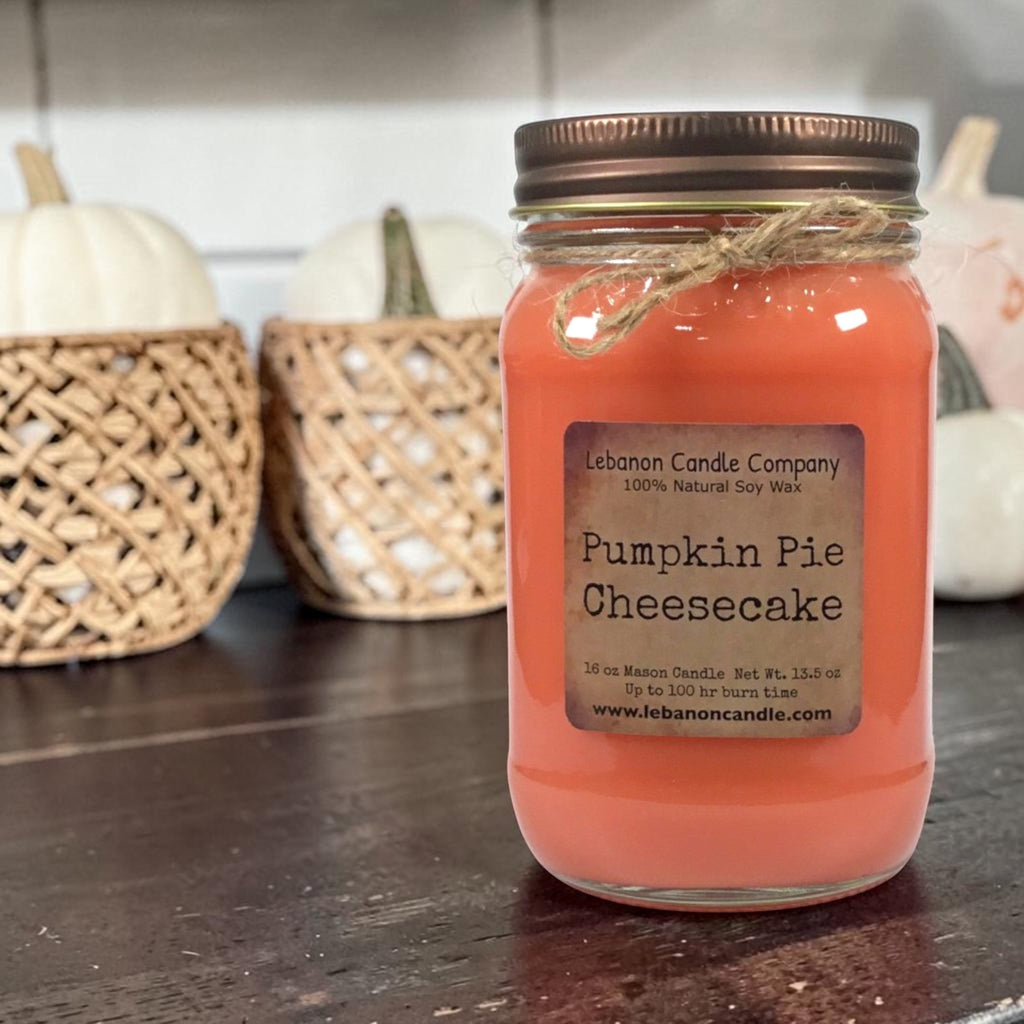 Pumpkin Pie Cheesecake Candle