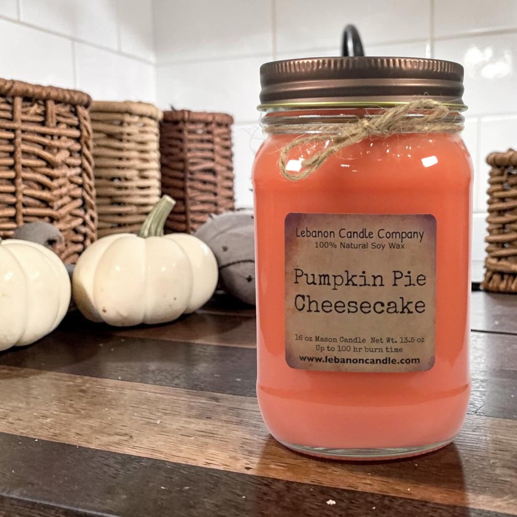Pumpkin Pie Cheesecake Candle