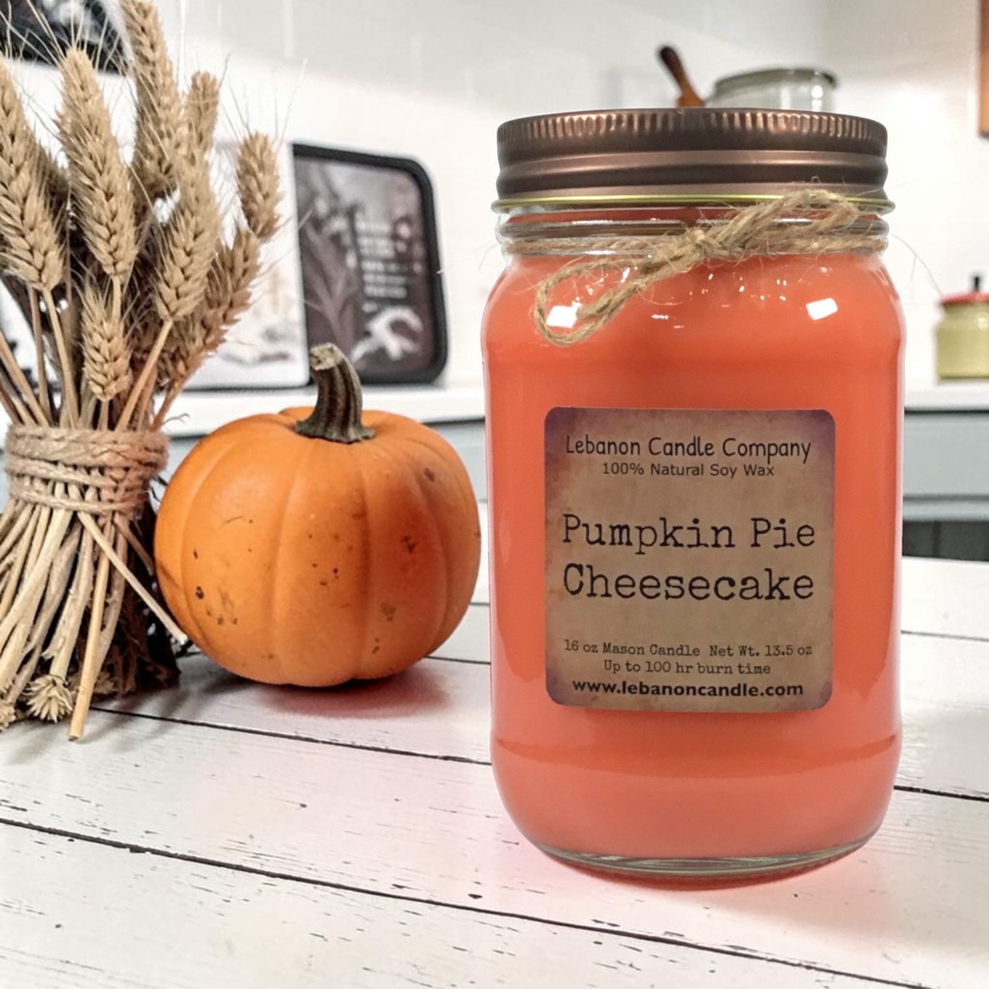 Pumpkin Pie Cheesecake Candle