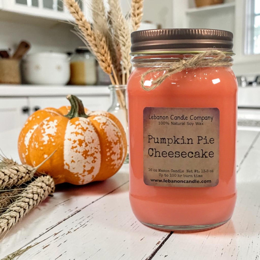 Pumpkin Pie Cheesecake Candle