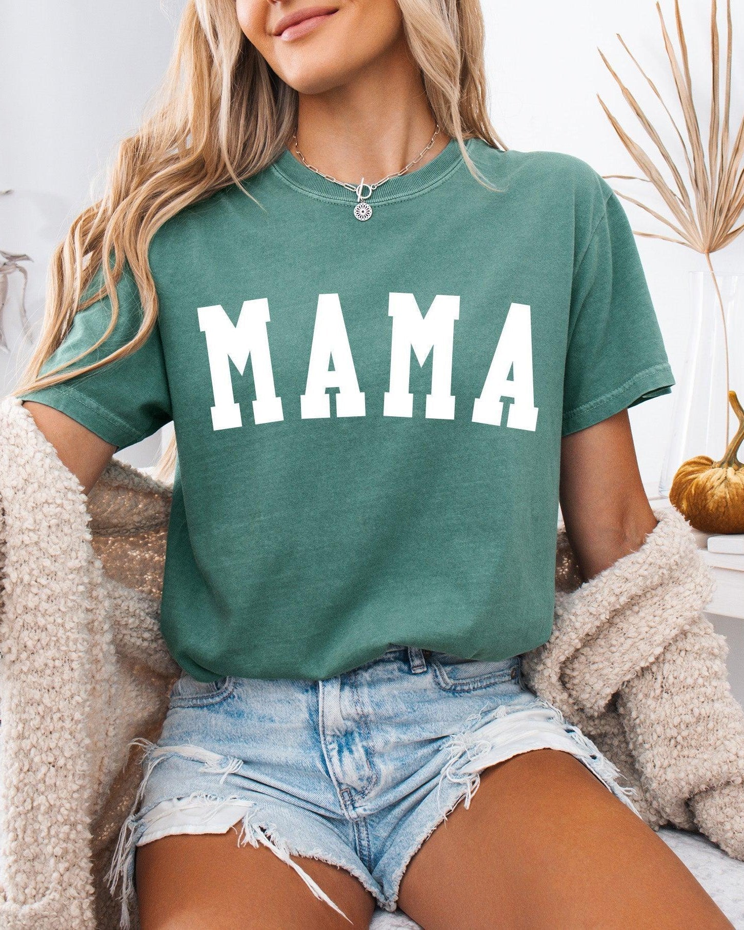 Mama Comfort Colors Graphic Tees (Condensed Font)