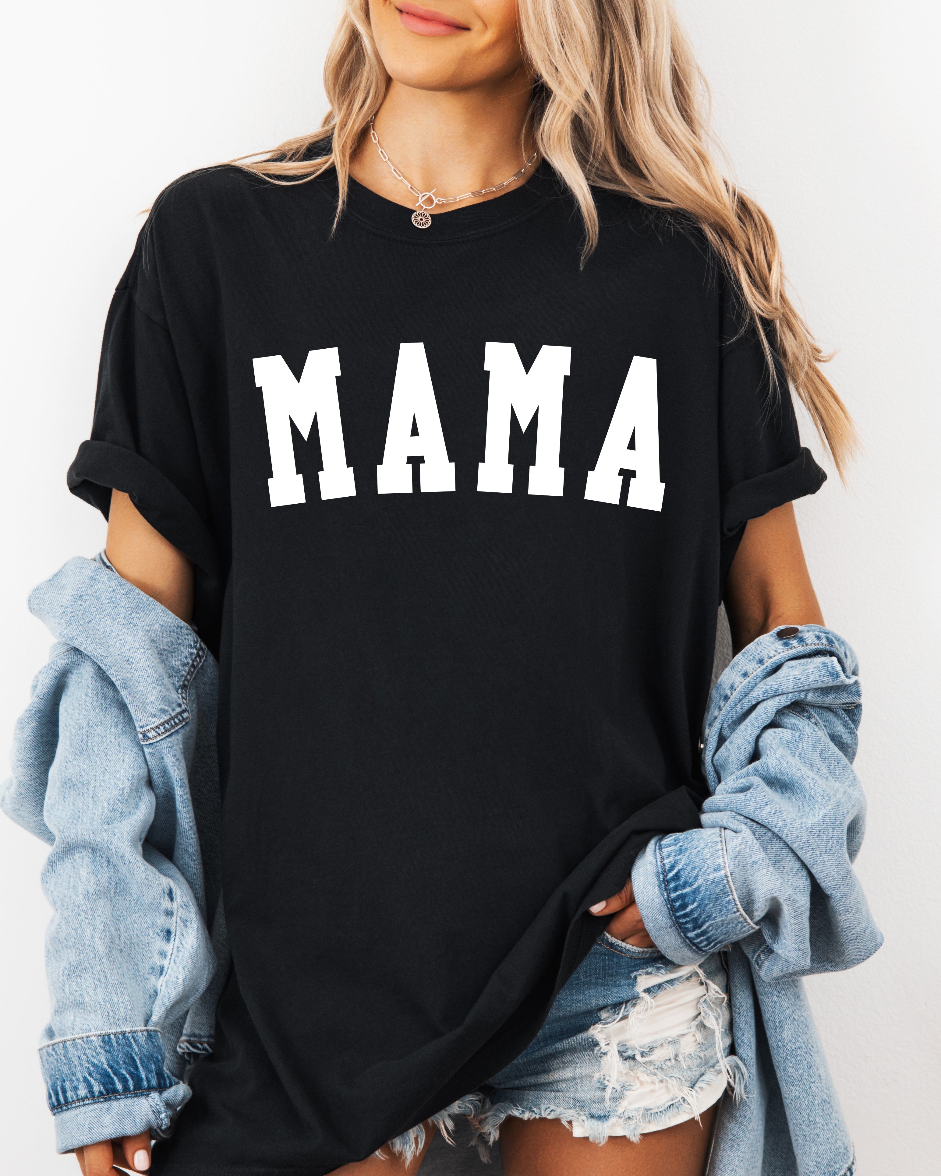 Mama Comfort Colors Graphic Tees (Condensed Font)