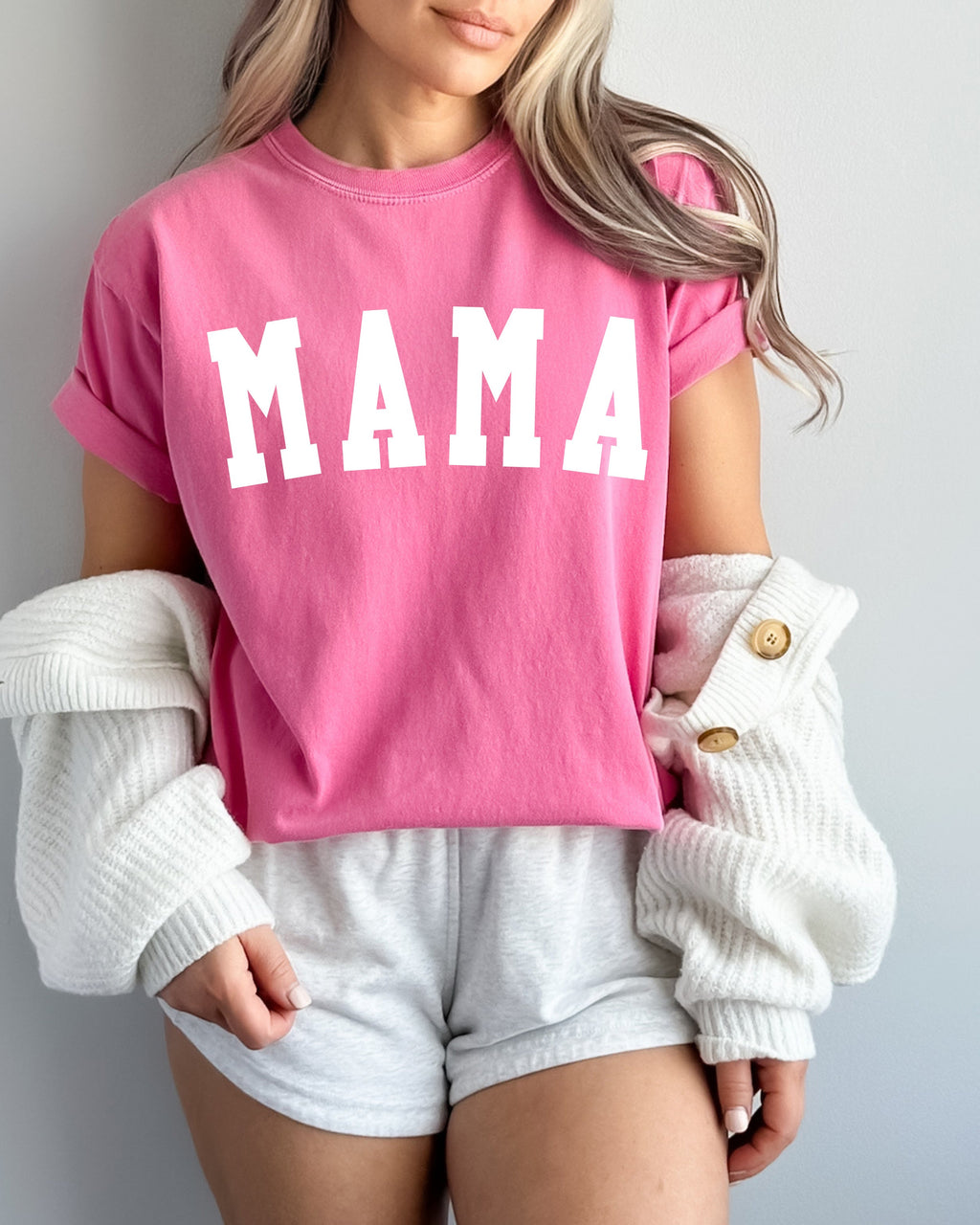 Mama Comfort Colors Graphic Tees (Condensed Font)