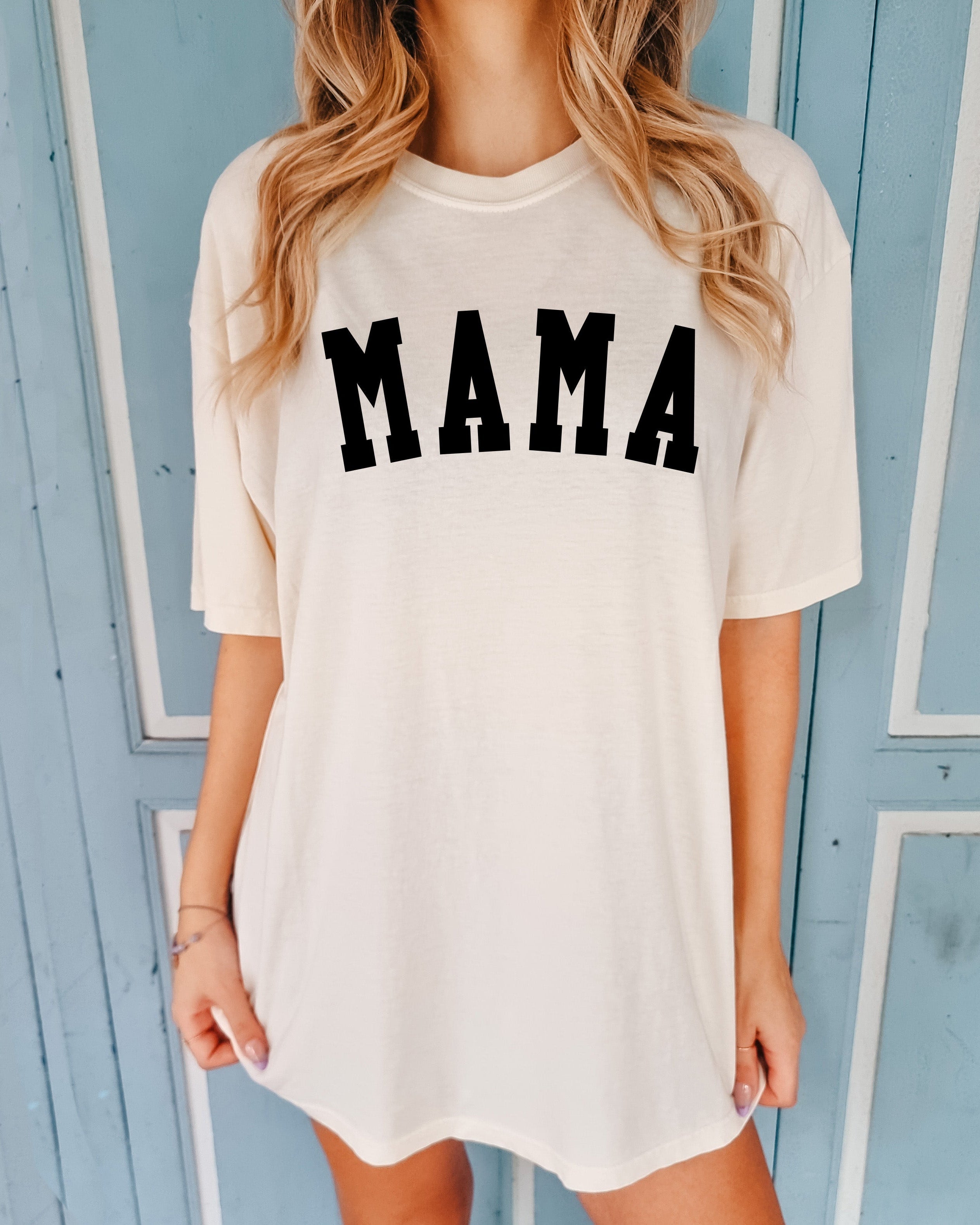 Mama Comfort Colors Graphic Tees (Condensed Font)