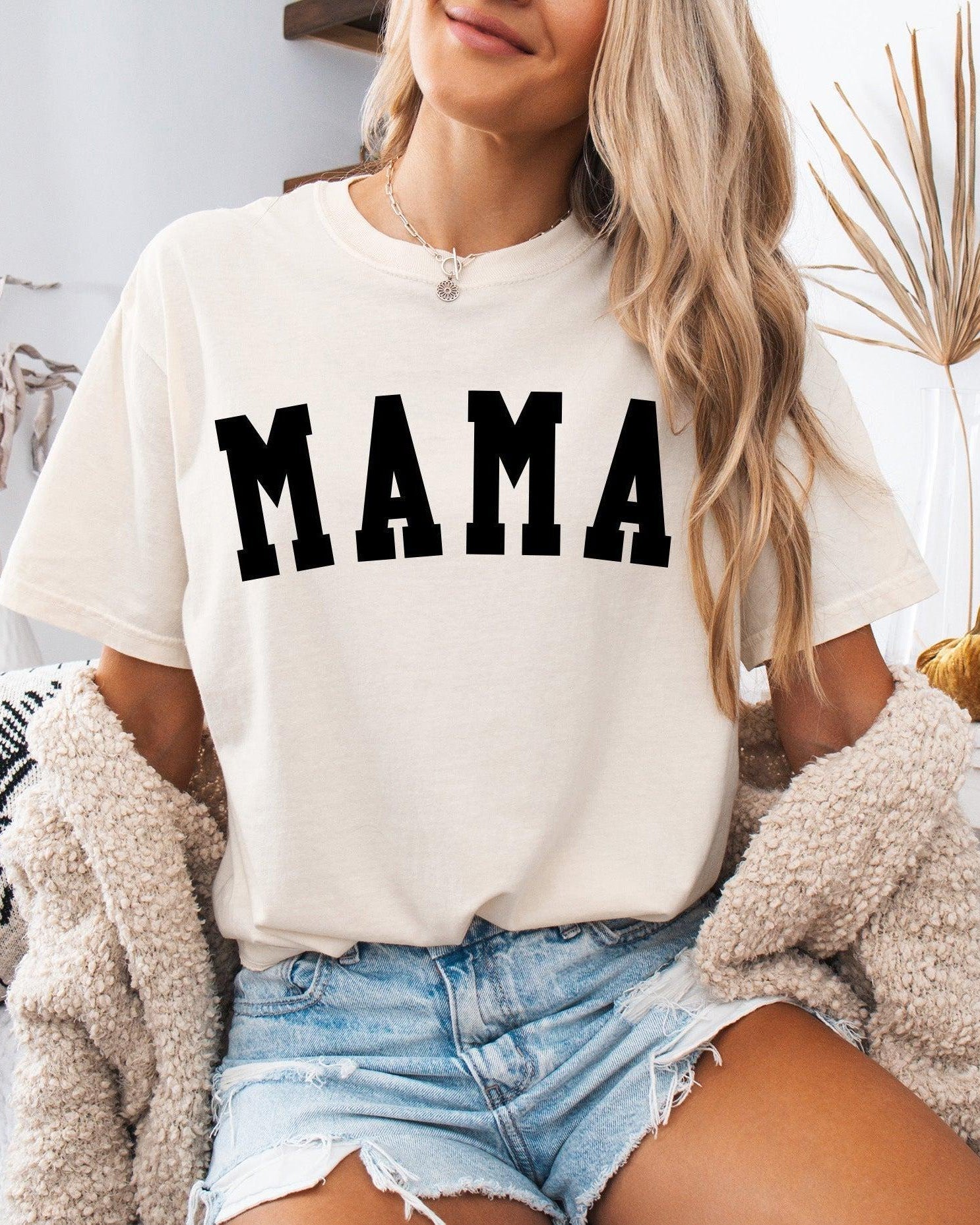 Mama Comfort Colors Graphic Tees (Condensed Font)