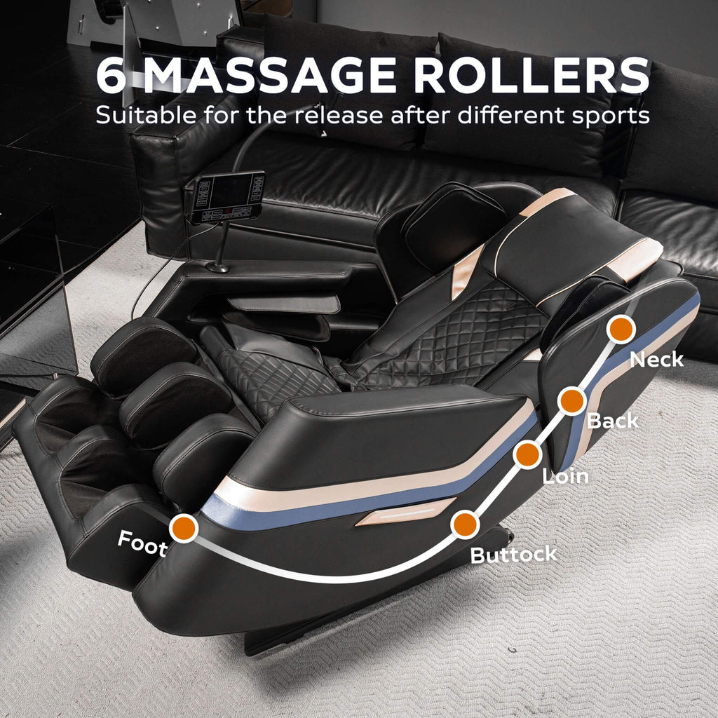 Airvana Full-Body Zero-Gravity Massage Chair Recliner With Six Massage Rollers (SAK91825)